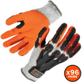Glove Cr Dipped Dir 2X Gray