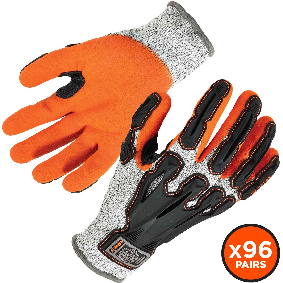 Glove Cr Dipped Dir 2X Gray