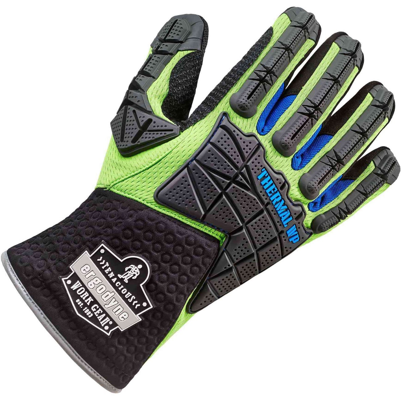 Gloves Dir+Wp L Lime