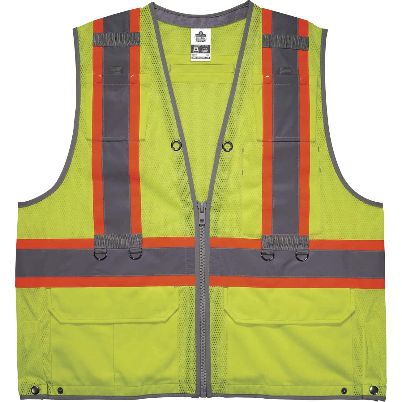 Tethering Vest 2X/3X Lime