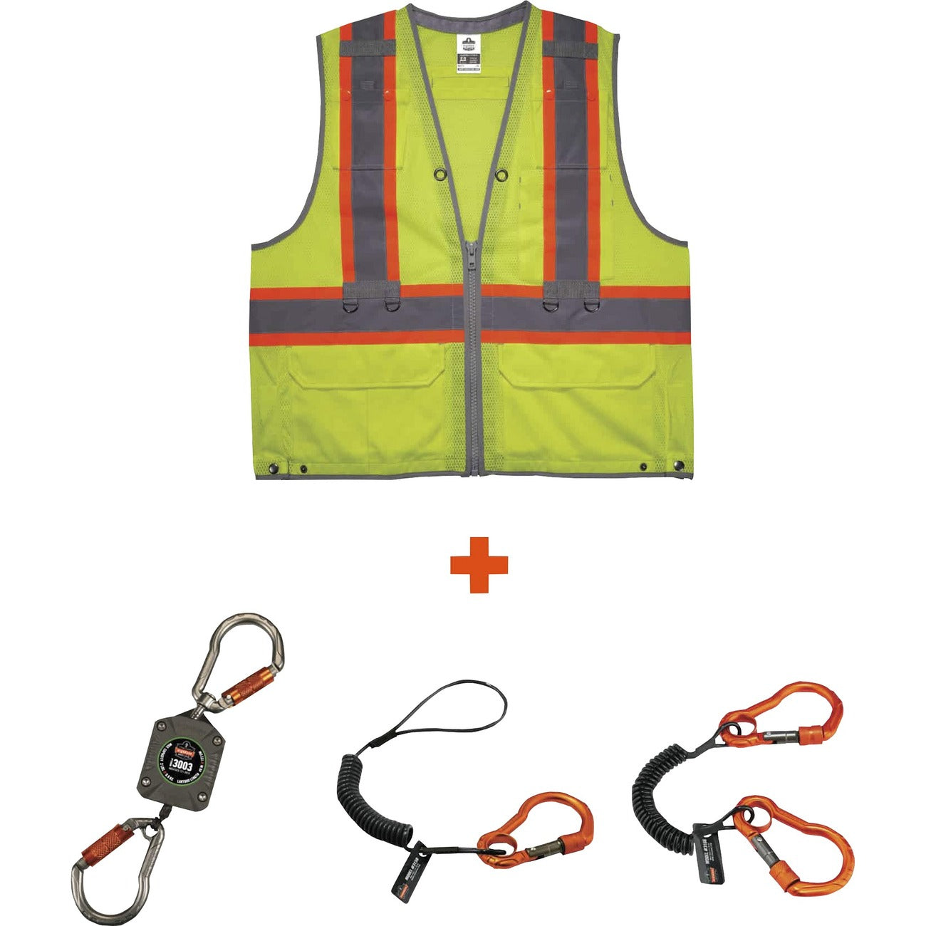 Tether Vest 2X/3X Lime Kit