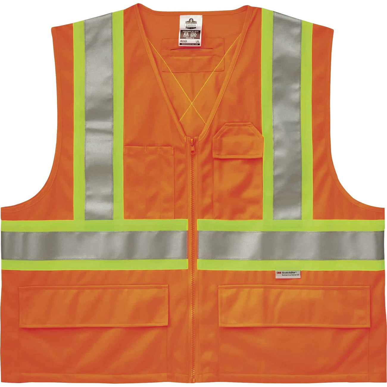 Vest X-Back L/Xl Orange