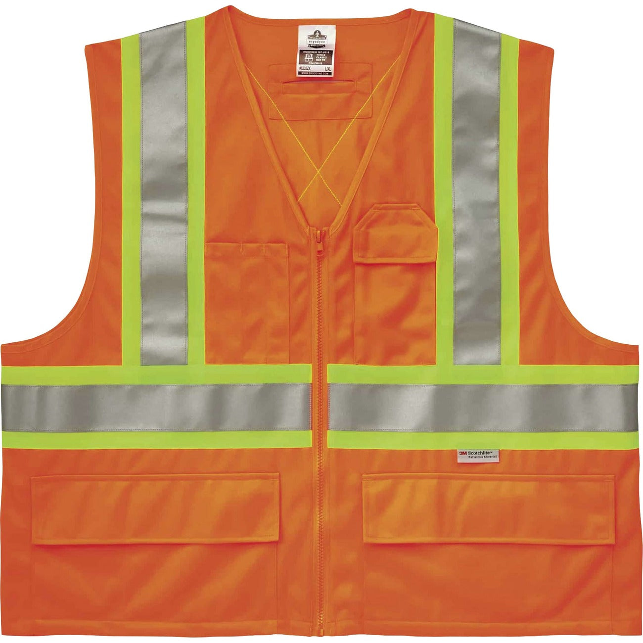 Vest X-Back 4X/5X Orange