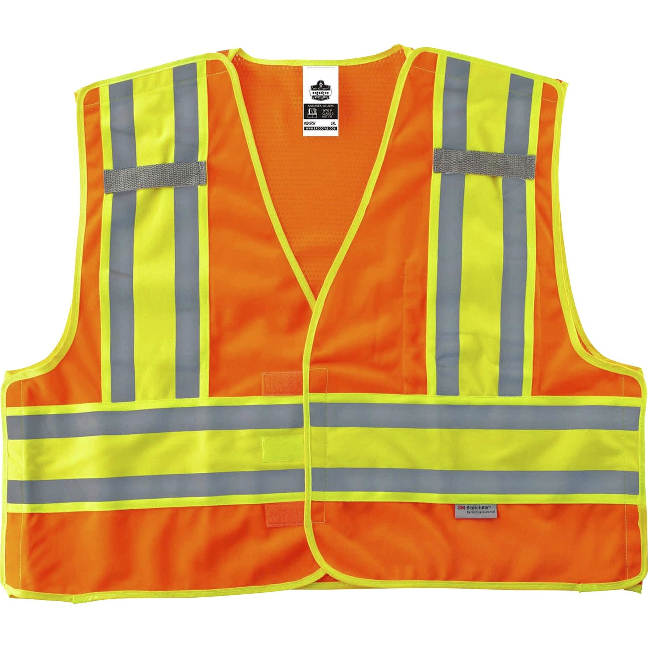 Public Sfty Vest 2X/3X Orng