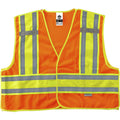 Public Sfty Vest 6X/7X Orng