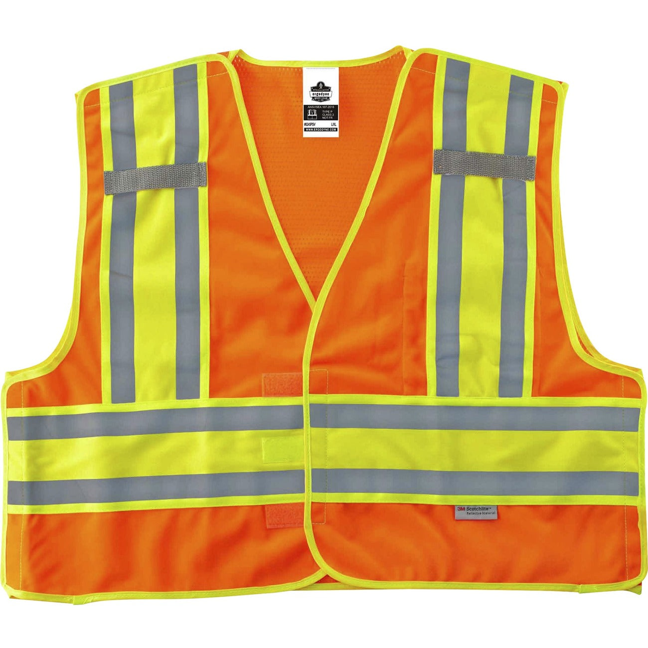 Public Sfty Vest 6X/7X Orng
