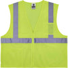 Vest Treated Poly S/M Lime