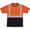 T-Shirt Black Front 4X Orng