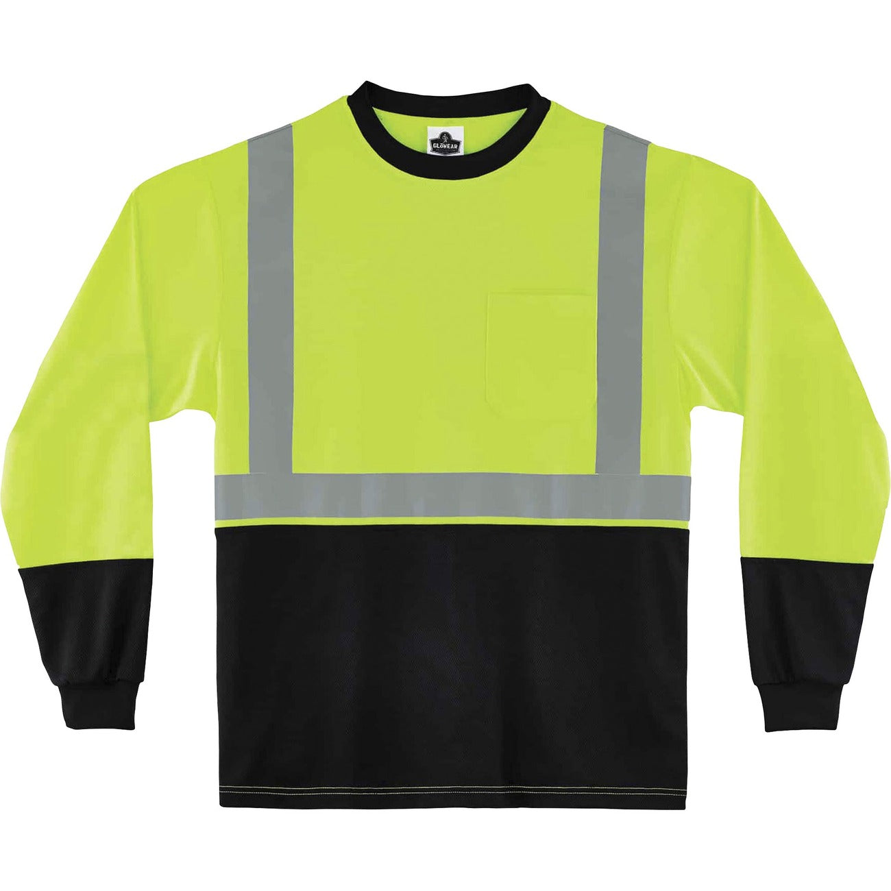T-Shirt Long Sleeve S Lime