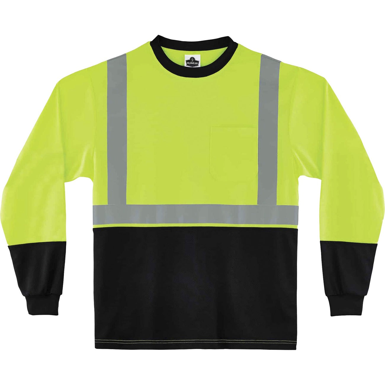 T-Shirt Long Sleeve M Lime