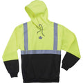 Sweatshirt Hooded 2X Lime