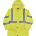 Rain Jacket Hv 2X Lime