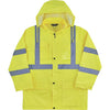Rain Jacket Hv 4X Lime