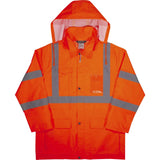 Ergodyne 8366 Lightweight Hi-Vis Rain Jacket - Type R, Class 3