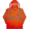 Rain Jacket Hv Xl Orange