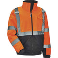 Jacket Hv Bomber 2X Orange