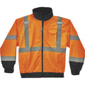 Jacket Hv Bomber L Orange
