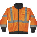 Jacket Hv Bomber 3X Orange
