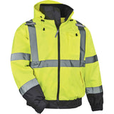 Ergodyne 8379 Type R Class 3 Hi-Vis Fleece Lined Bomber Jacket