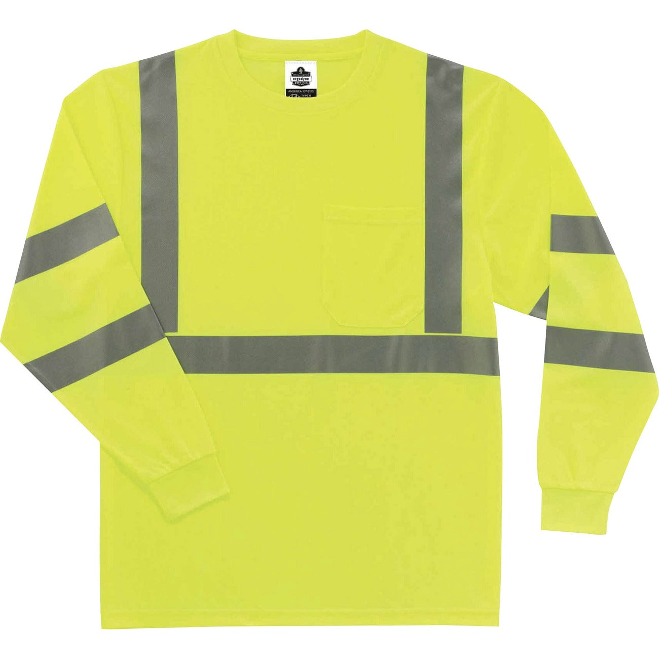T-Shirt Long Sleeve S Lime