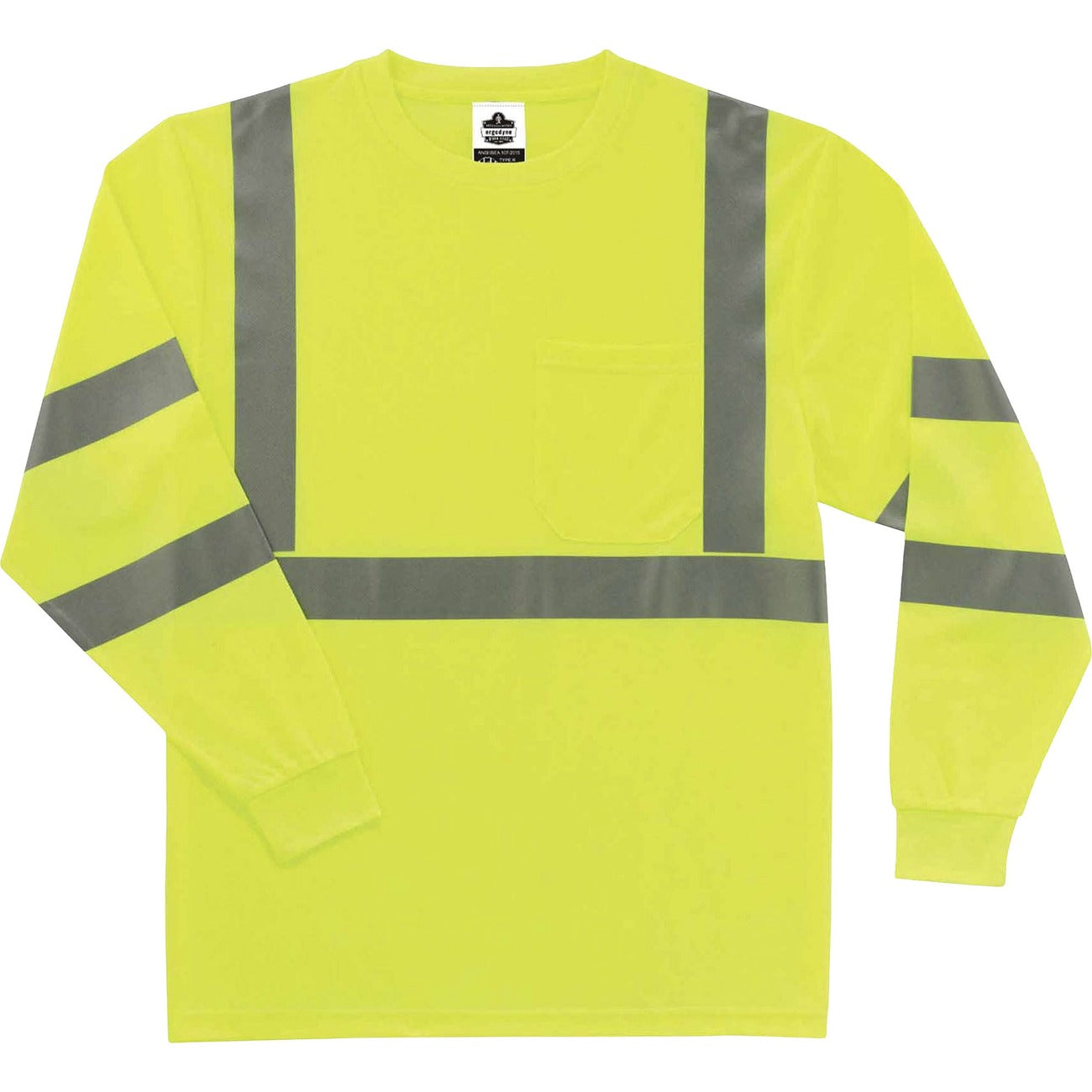 T-Shirt Long Sleeve 4X Lime