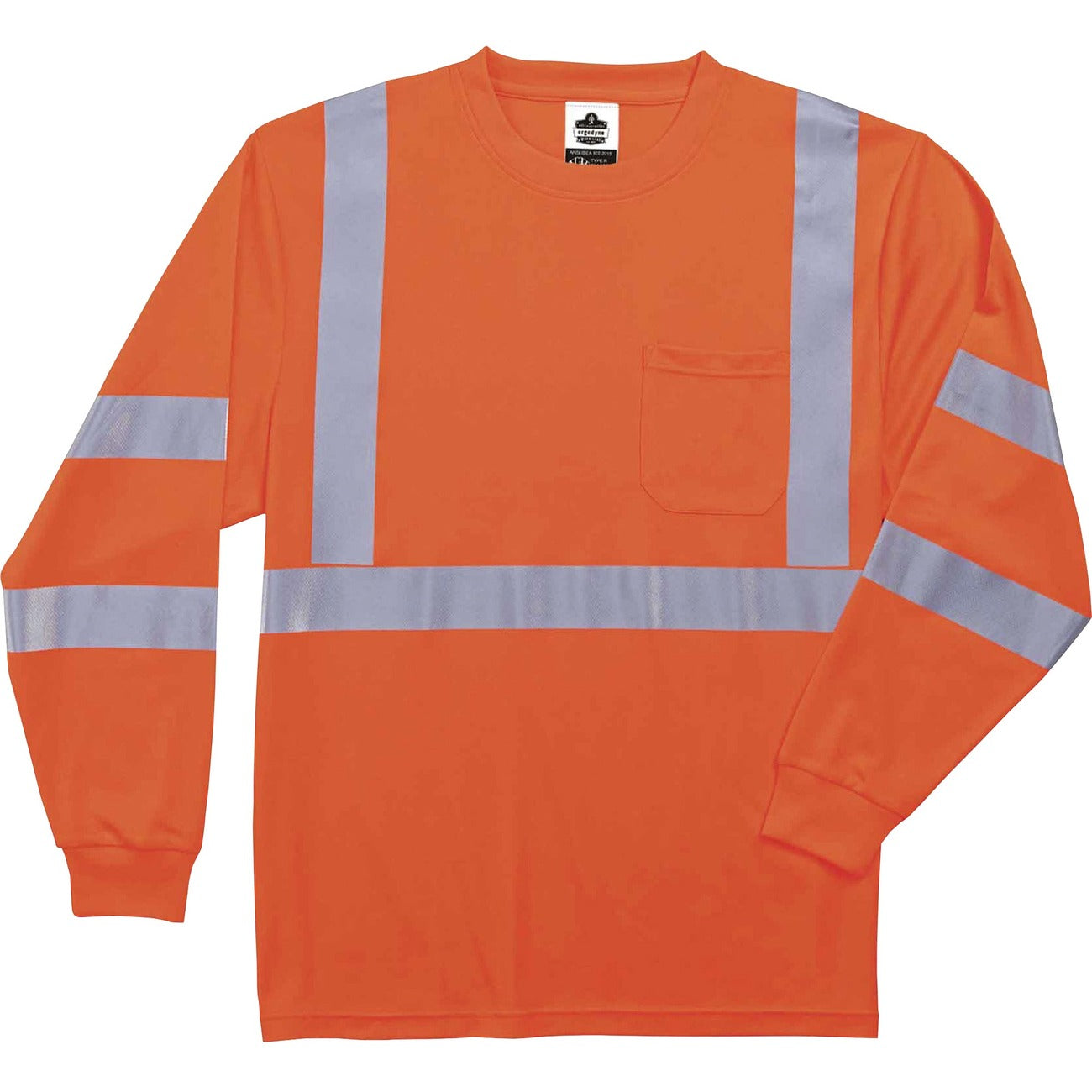 T-Shirt Long Sleeve S Orng