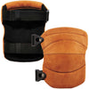 Knee Pads Leather-Wide Cap