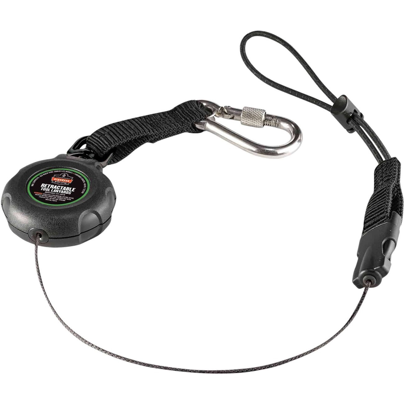 Lanyard Retractable Black