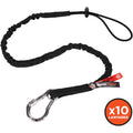 Tool Lanyard-Cs Of 10 Black