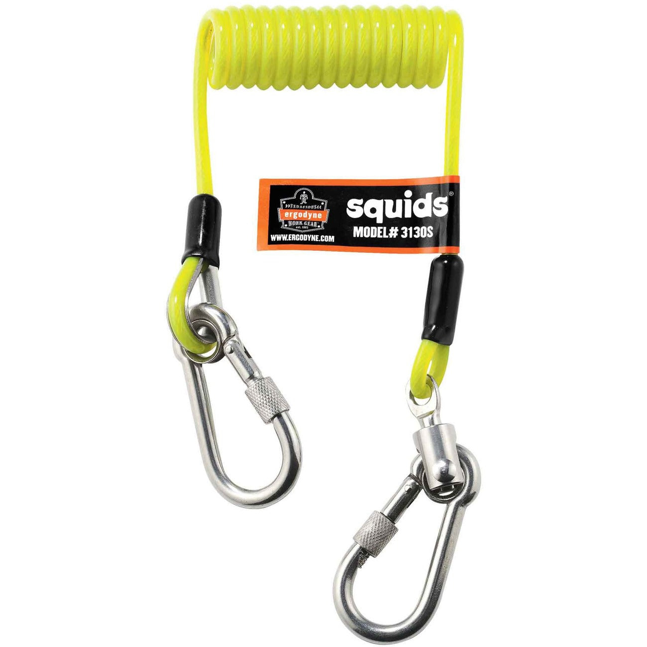 Lanyard Coiled Cable Lime