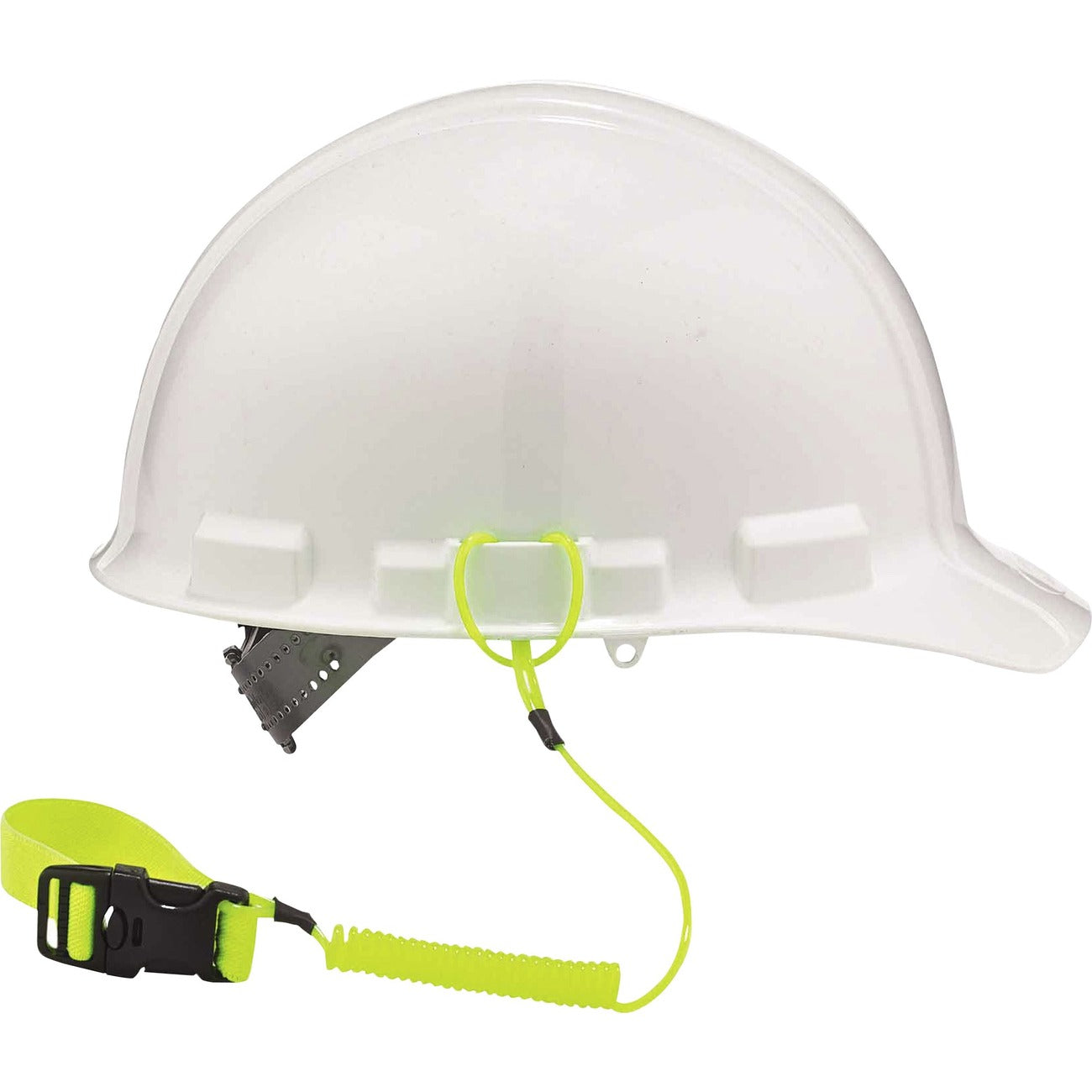 Tool Lanyard Coil Lime