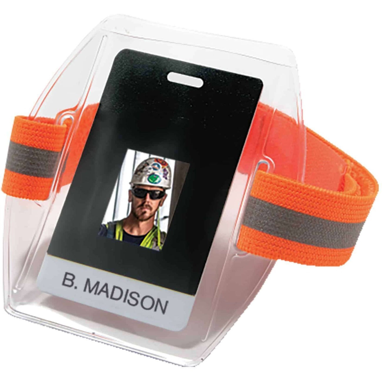 Id/Badge Holder Orange