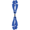 Glove Clip Swiveling Blue