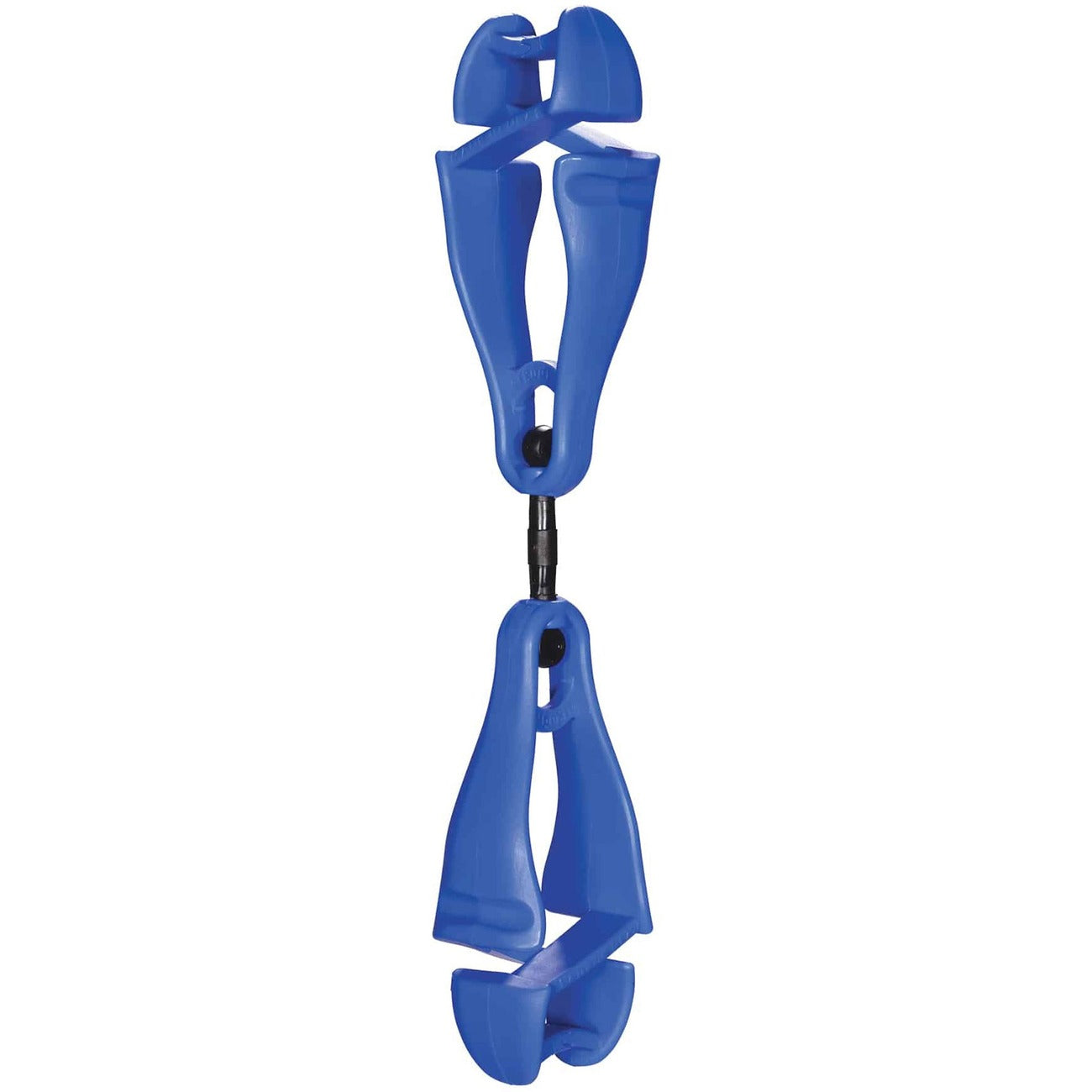 Glove Clip Swiveling Blue