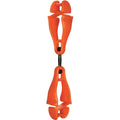 Glove Clip Swiveling Orange