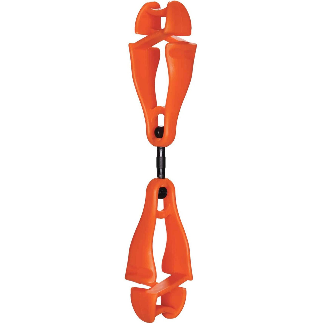 Glove Clip Swiveling Orange