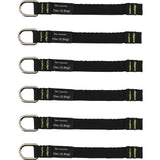 Ergodyne 3700 Web Tool Tether Attachment - D-Ring Tool Tails - 2lbs (6-Pack)