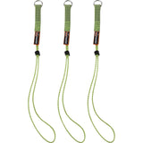 Ergodyne 3703 Elastic Tool Tether Attachment - Loop Tool Tails - 15lbs (3-Pack)