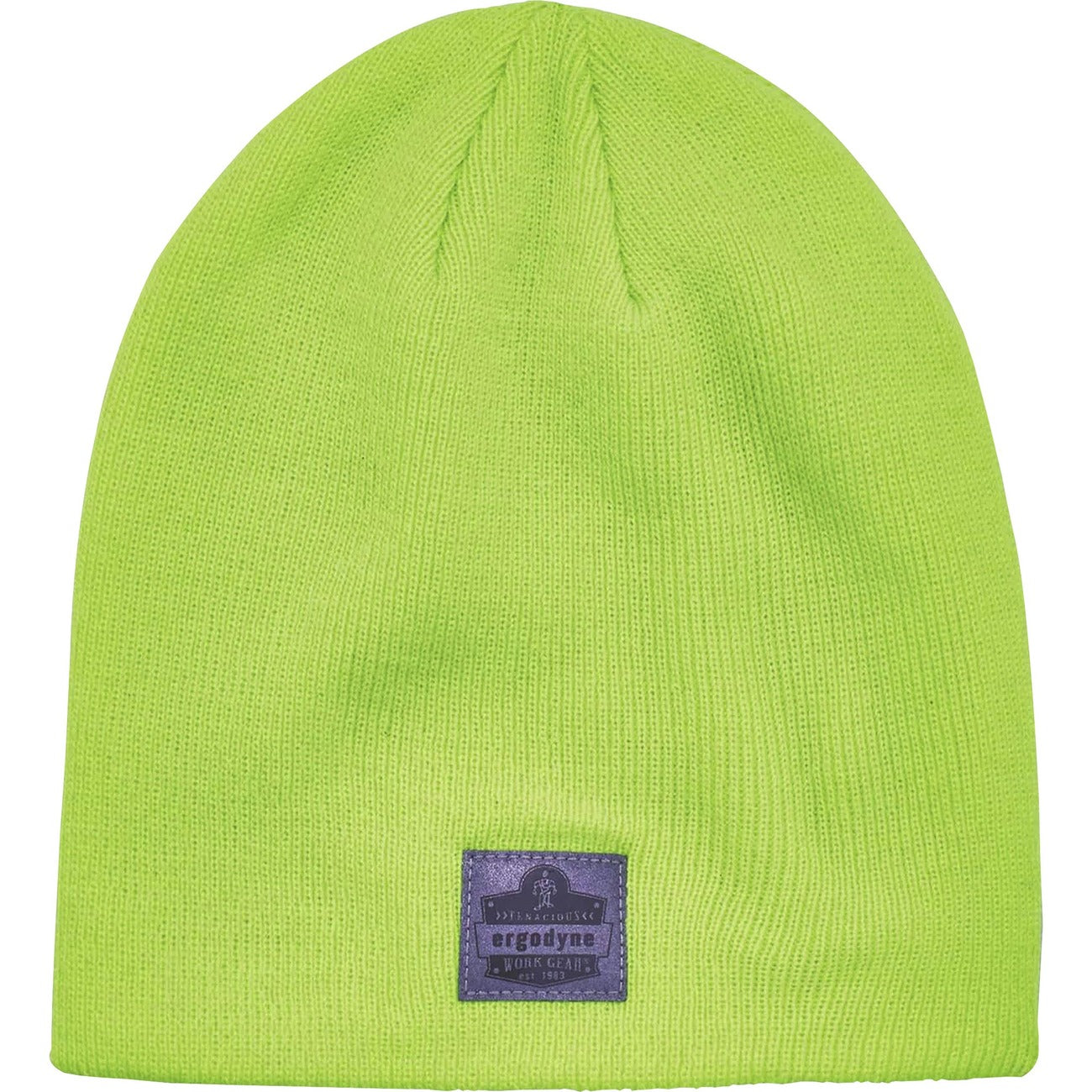 Ribbed Knit Beanie Lime