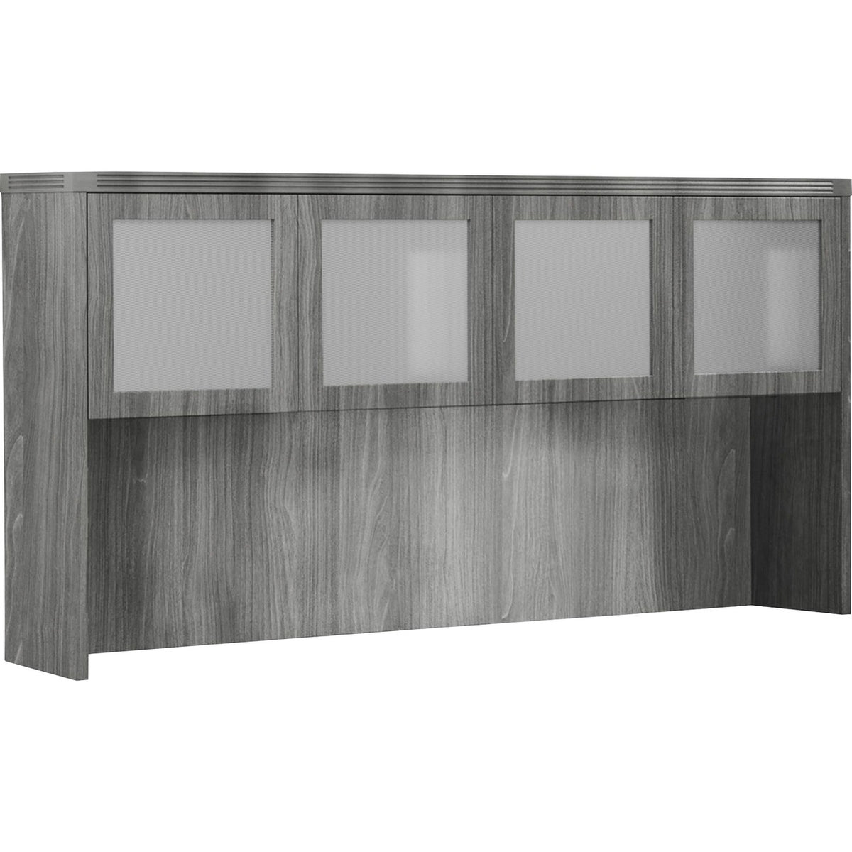 Safco Aberdeen Series 72" Hutch, Glass Doors