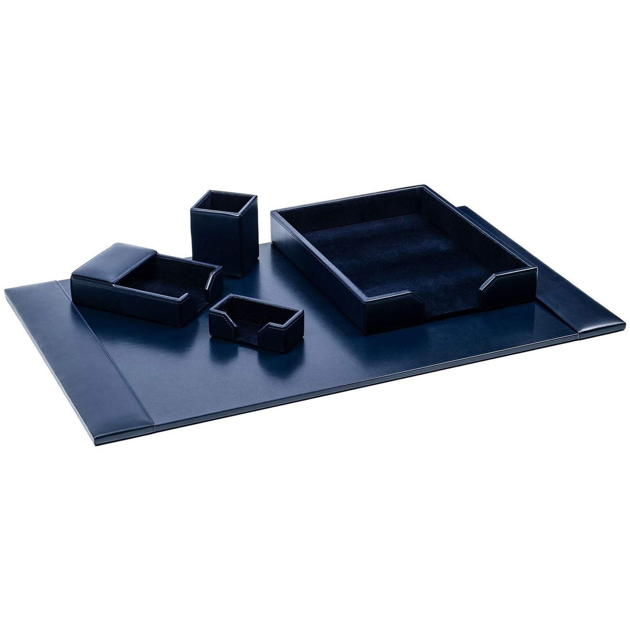 Dsk St Bnd Lthr Be 5Pc