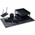 Dsk St Bnd Lthr Bk 9Pc