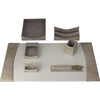 Dsk St Lthr Protacini Beige