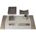 Dsk St Lthr Protacini Beige