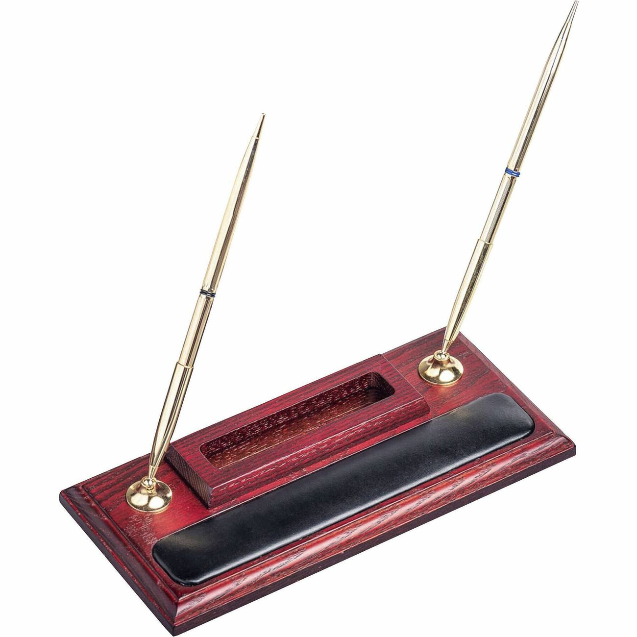 Stand Pen Lthr Rosewood