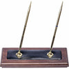 Stand Pen Lthr Walnut