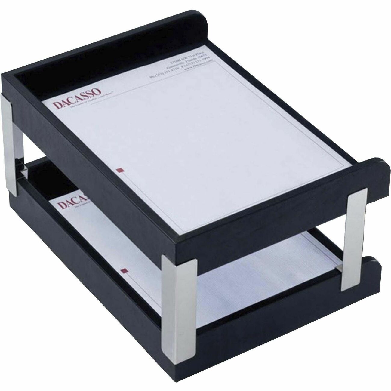 Tray Lthr Ltr Dbl Side Load