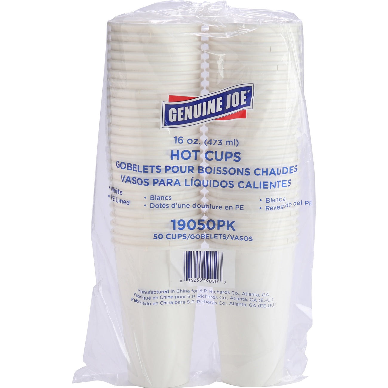 Genuine Joe Cup Single Hot 16Oz