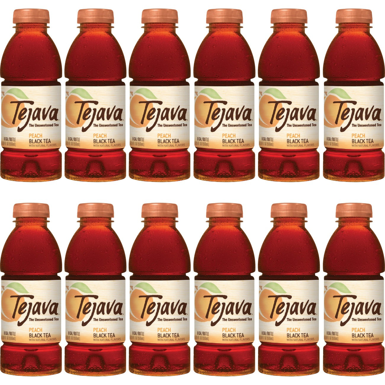 Tea Bottle Peach 16.9Oz