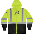 Sweatshirt Hooded 3X Lime